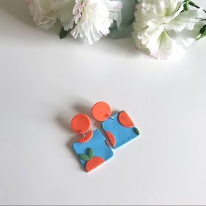 Cutie Orange Earrings
